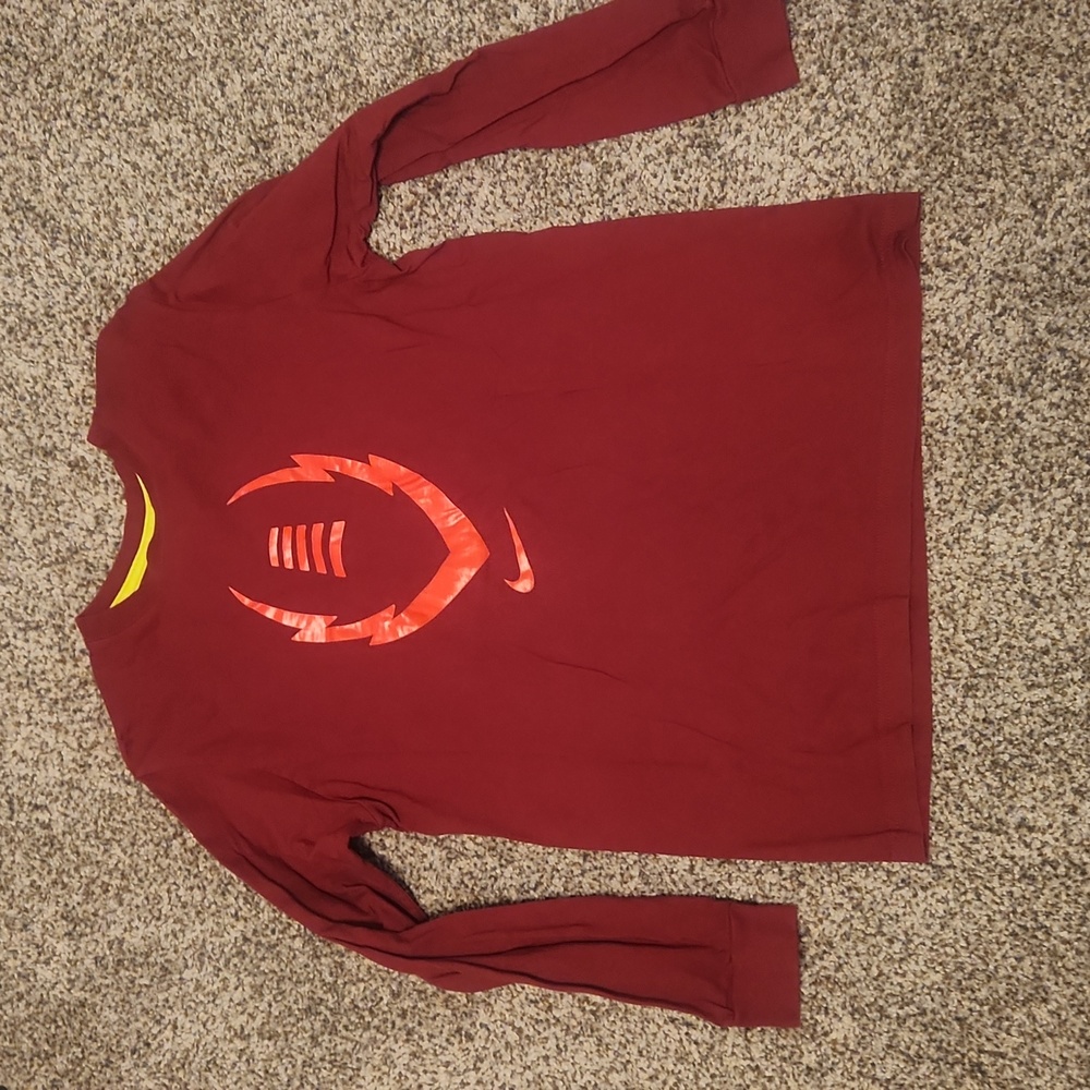 Long sleevectee for boys football